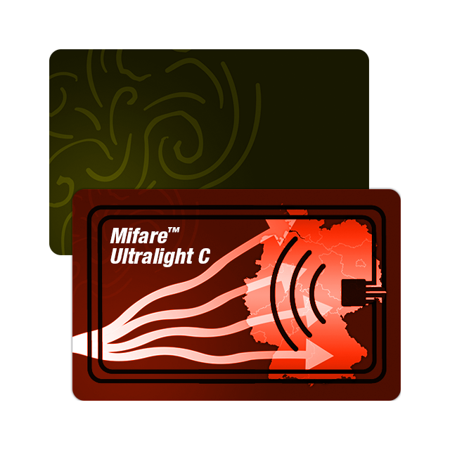 Mifare™ Ultralight C RFID Plastikkarten